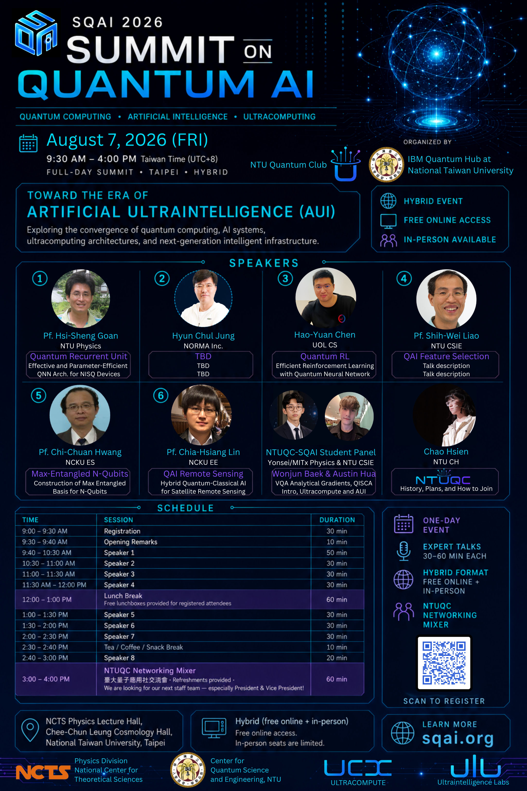 SQAI 2026 Official Program Poster